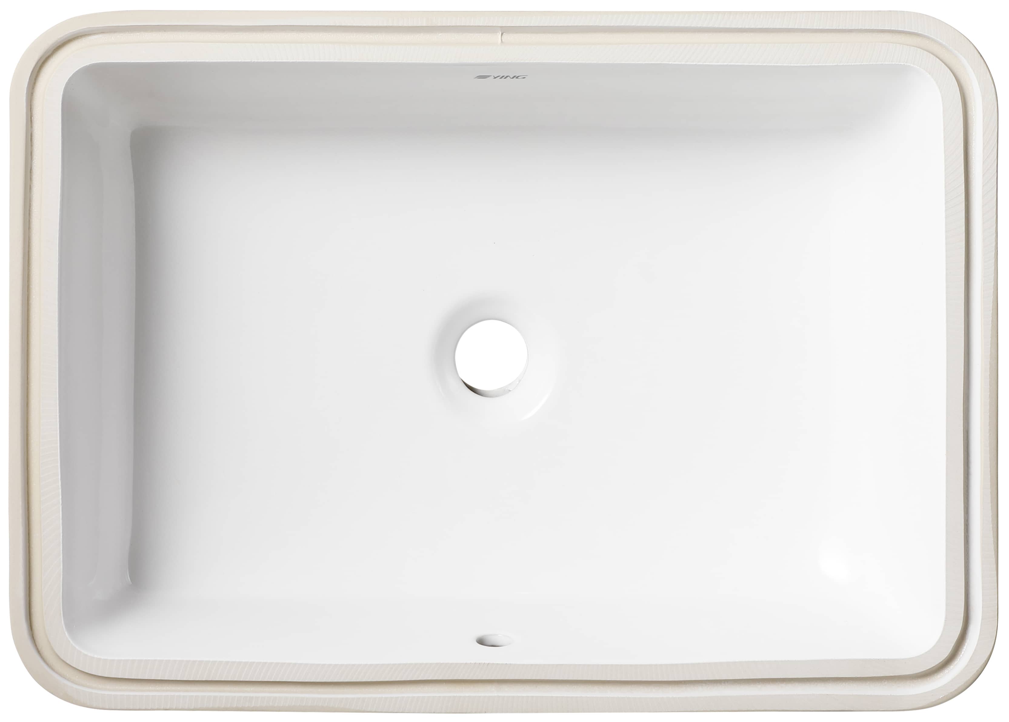 台下盆 白色 陶瓷 LA602 Ying