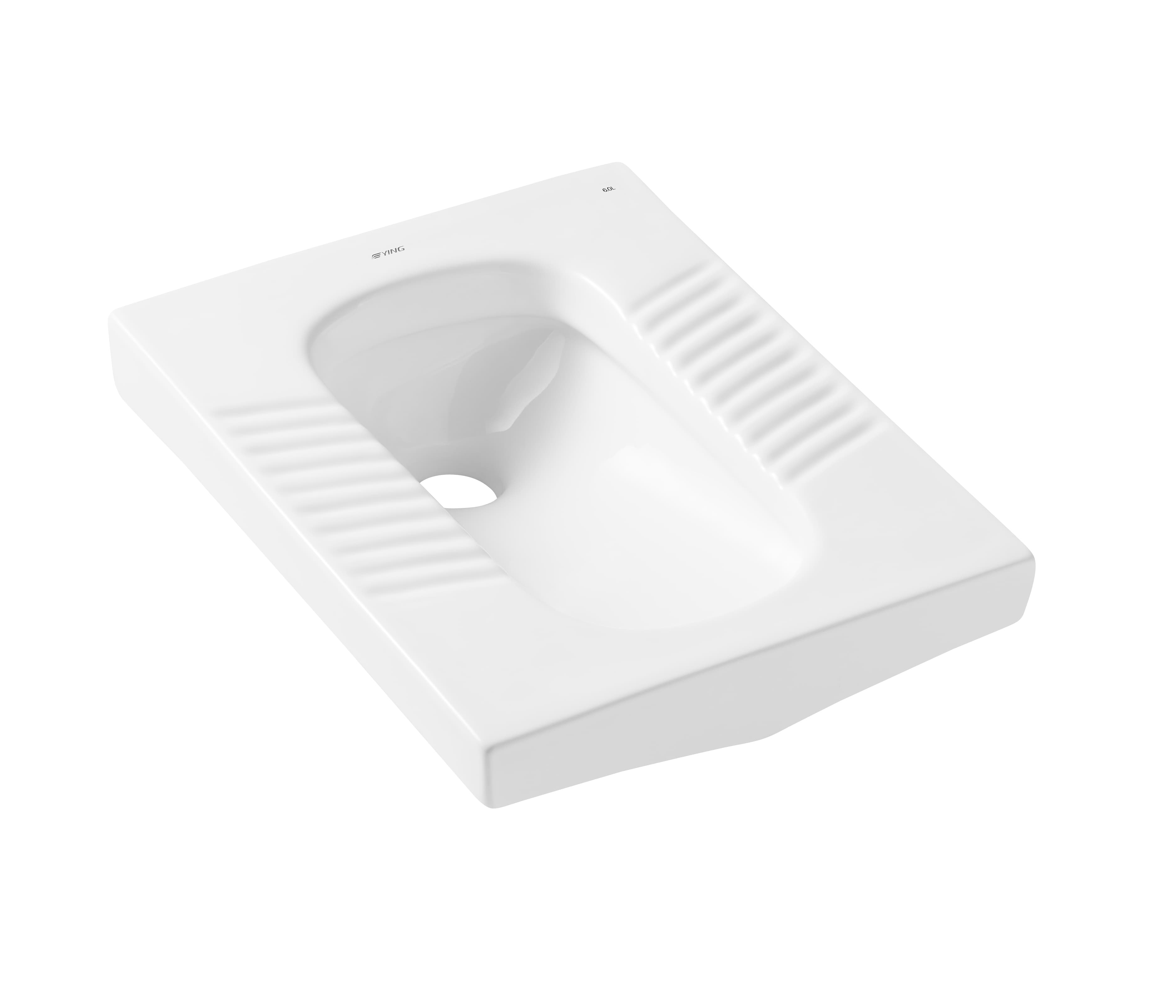 蹲便器 白色 蹲便器 CAS02 Ying