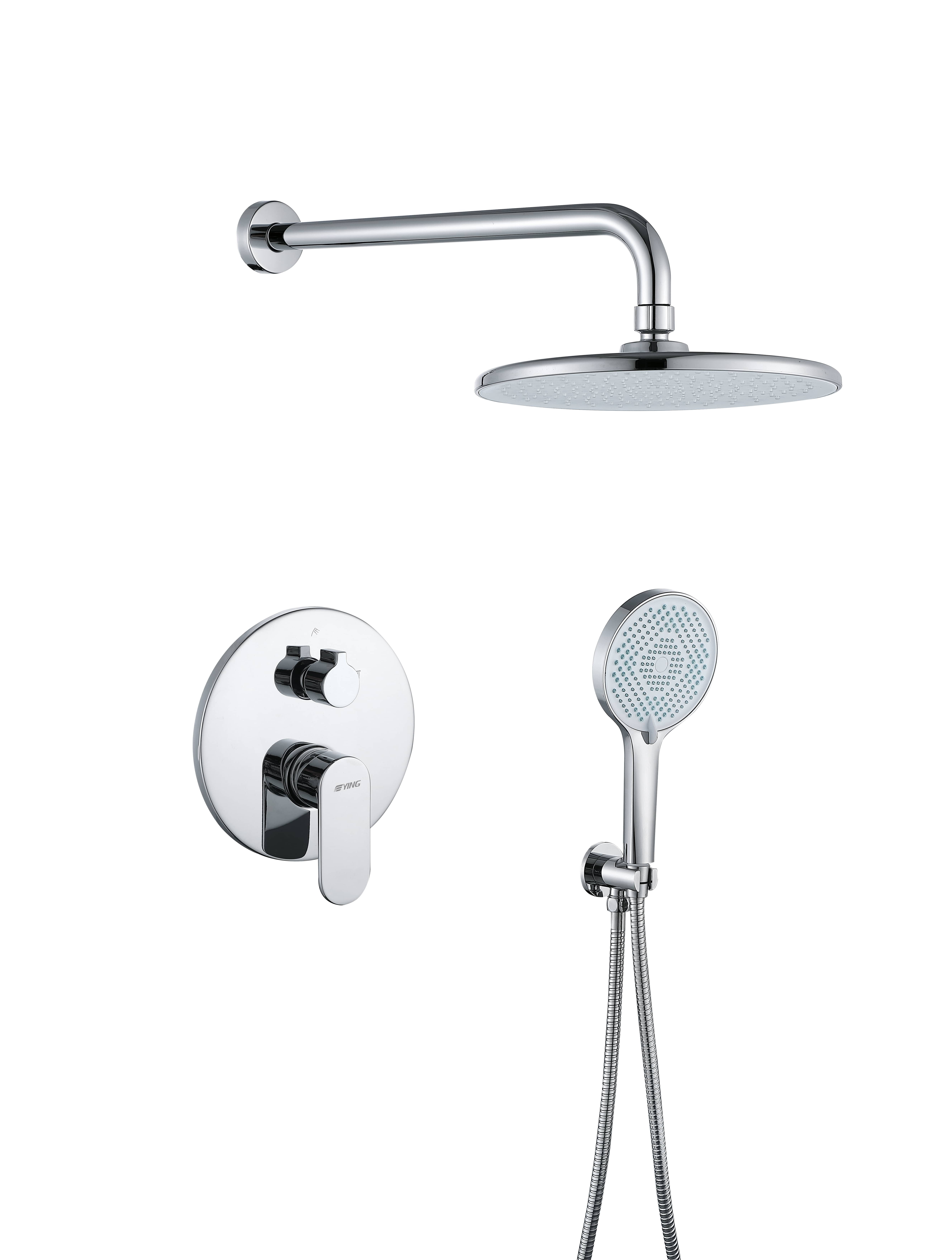 暗装淋浴系统 亮铬色 龙头 SC-1102.01 Ying