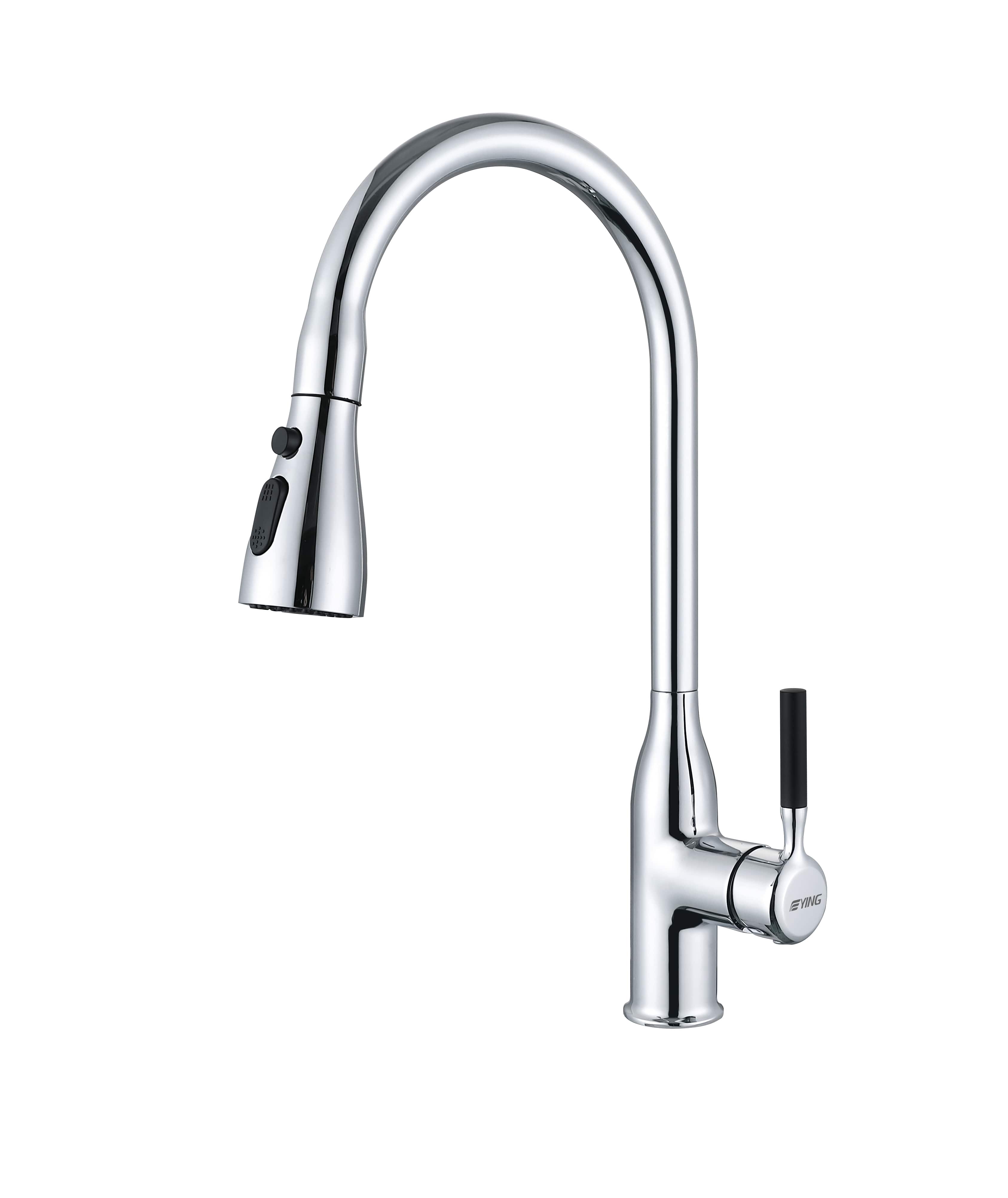 厨房龙头 亮铬色 龙头 EF-557011 Ying