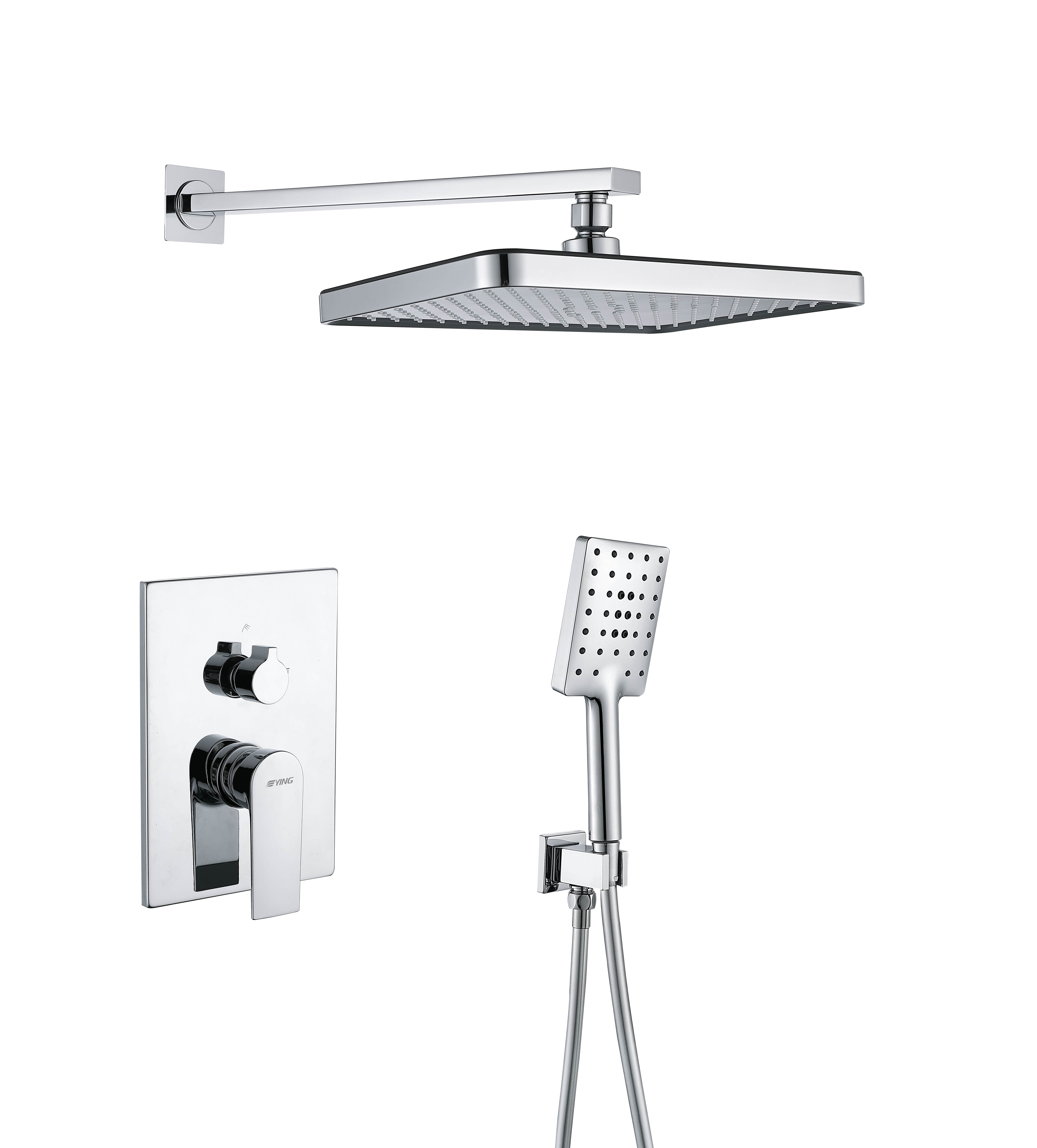 暗装淋浴系统 亮铬色 龙头 SC-1101.01 Ying