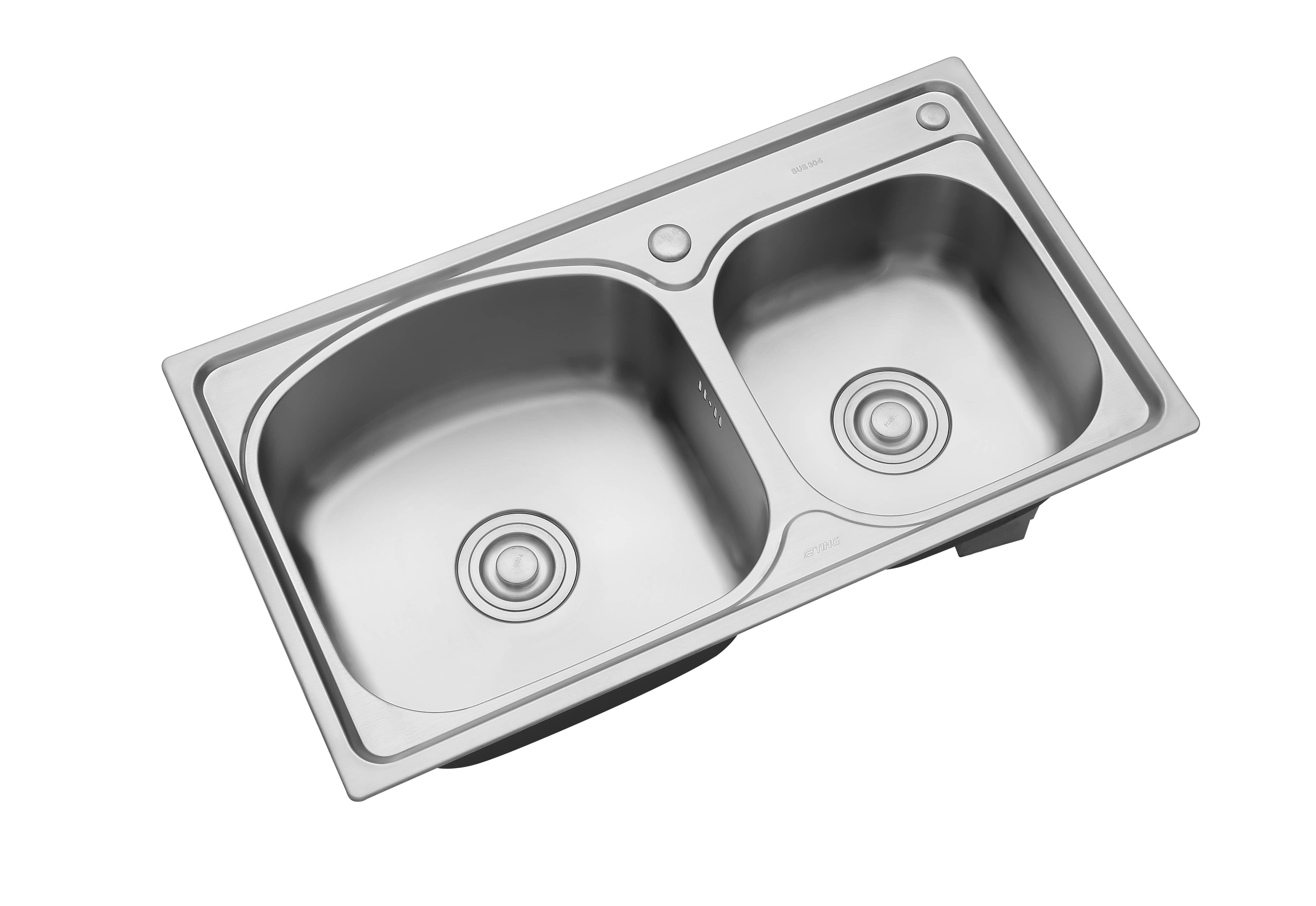 不锈钢水槽 亮铬色 水槽 KS-4004.2A Ying