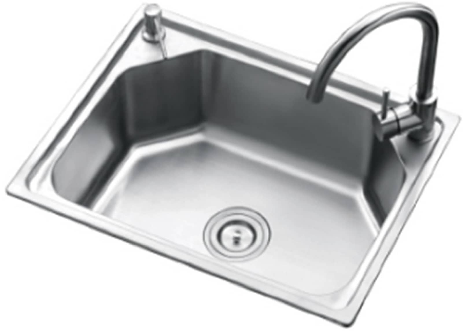 不锈钢水槽 亮铬色 水槽 KS-4006.1N Ying