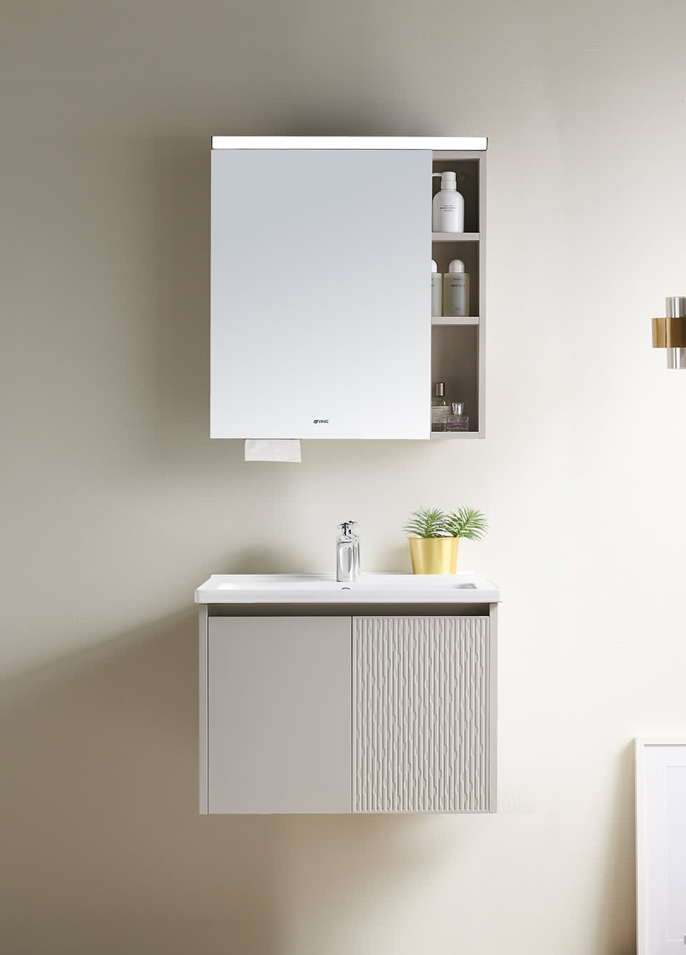 标准浴室柜 白色 SPRUCE 云杉系列 BF-S081 Ying