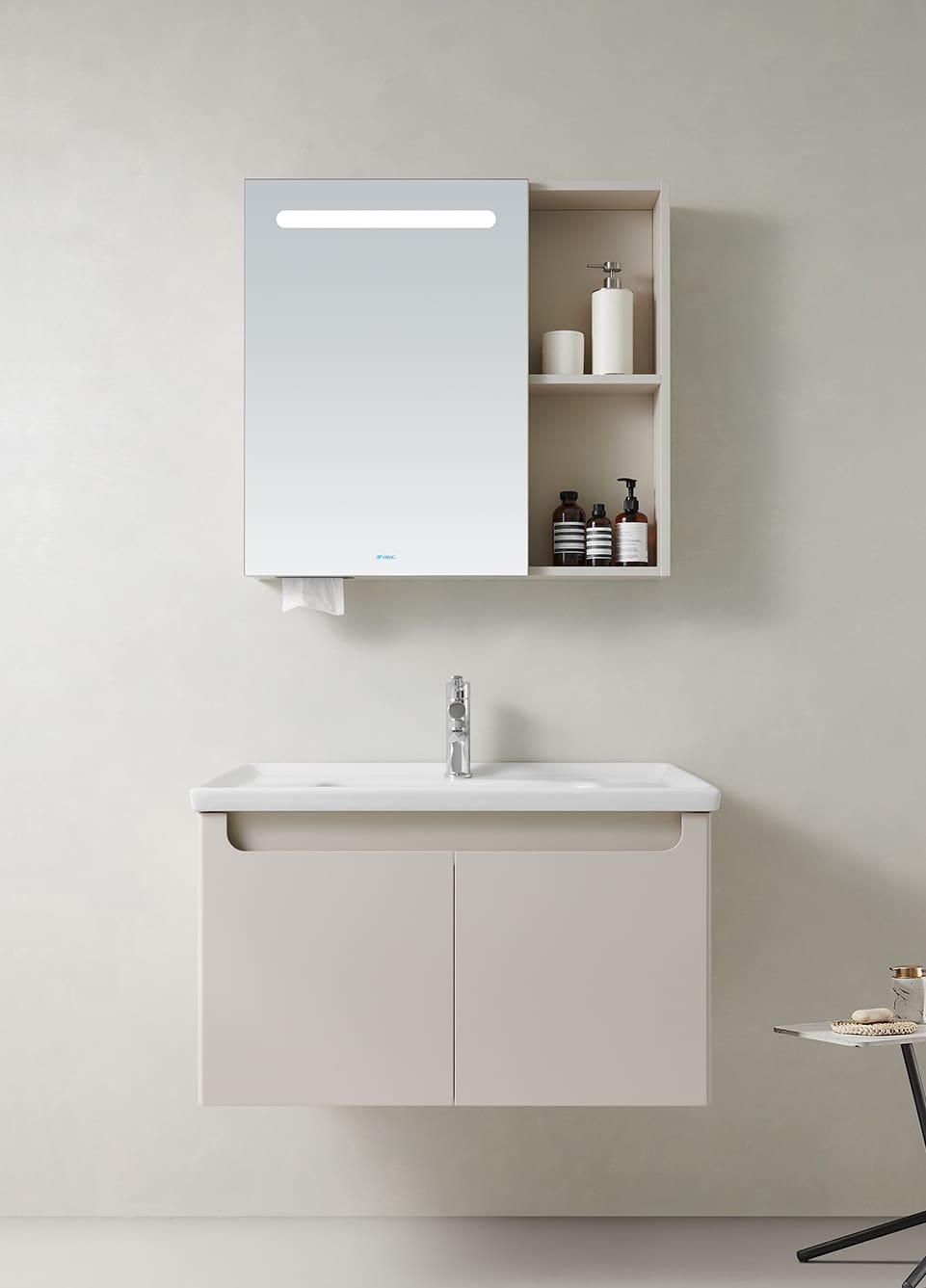 标准浴室柜 浅灰 BEGONIA 海棠系列 BF-3301 Ying