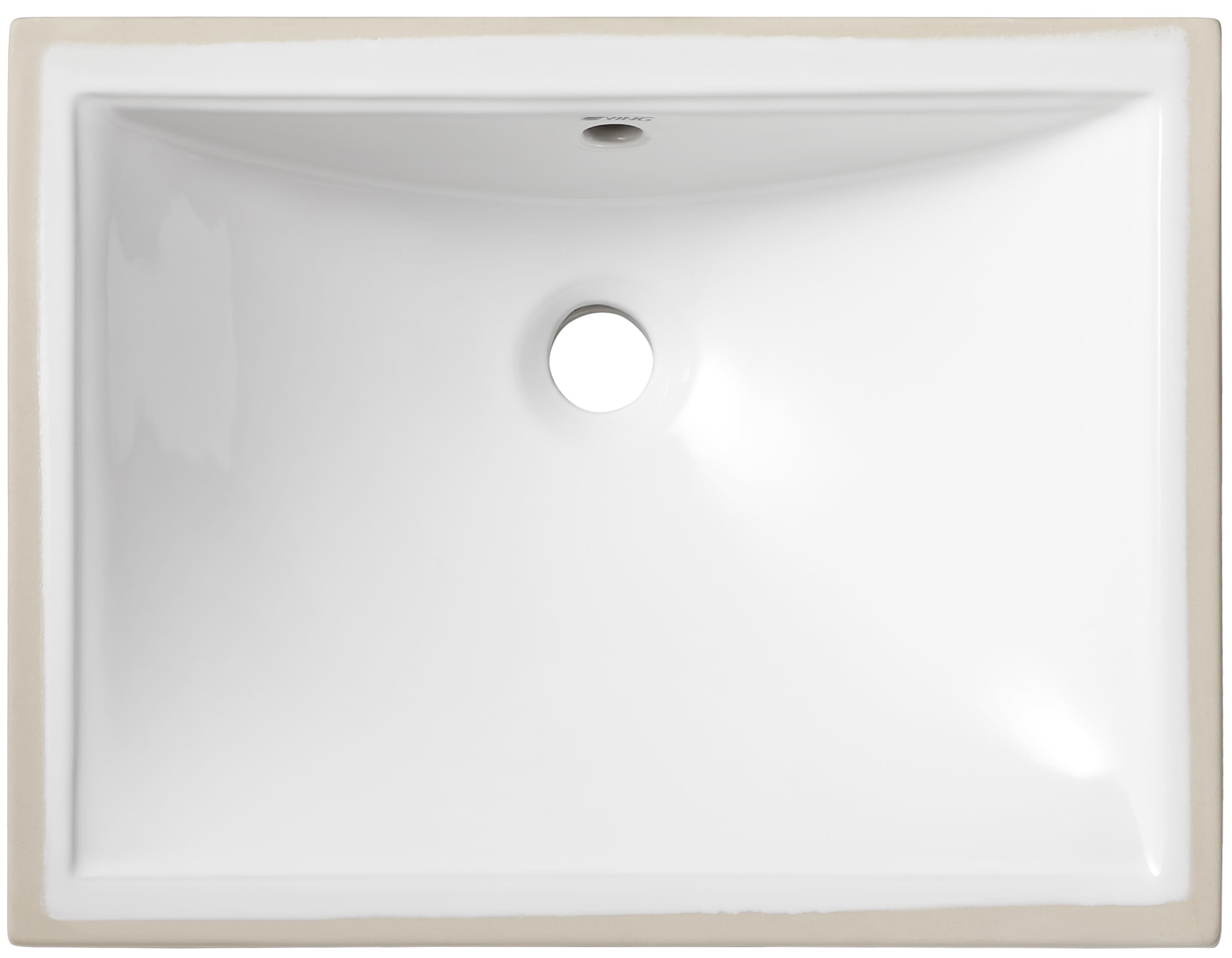 台下盆 白色 陶瓷 LA601 Ying