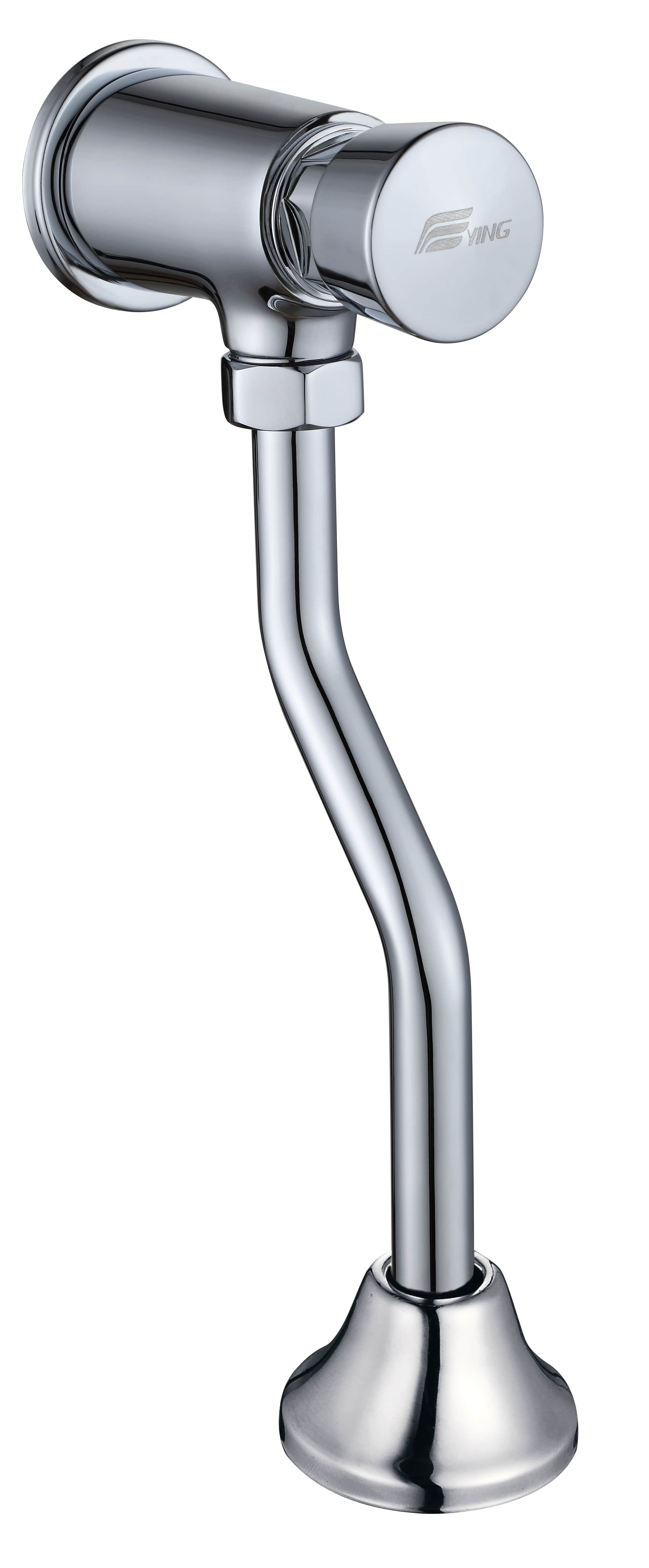 小便器冲水阀 亮铬色 公共类产品 EC-1018 Ying