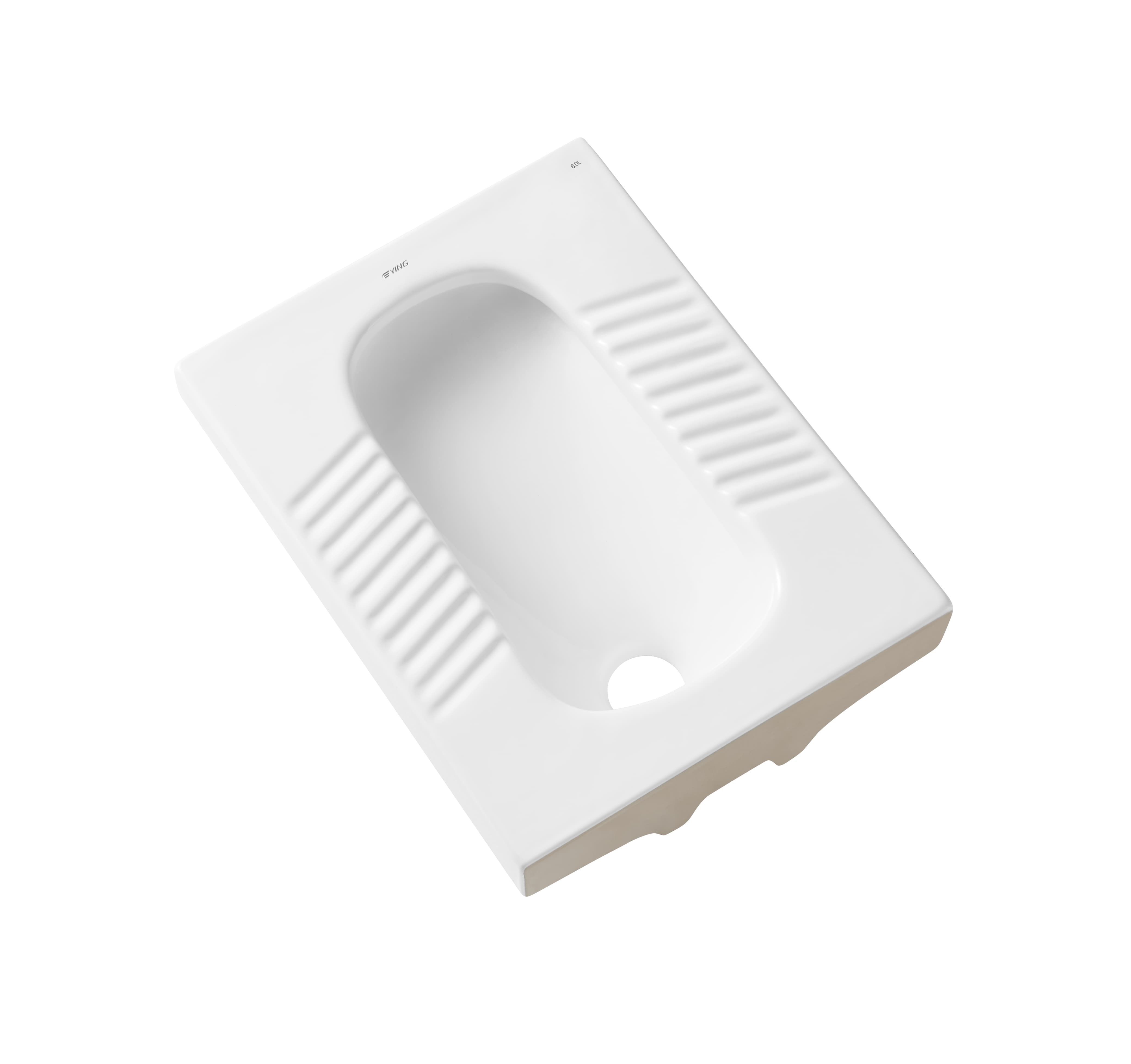 蹲便器 白色 蹲便器 CAS02F Ying