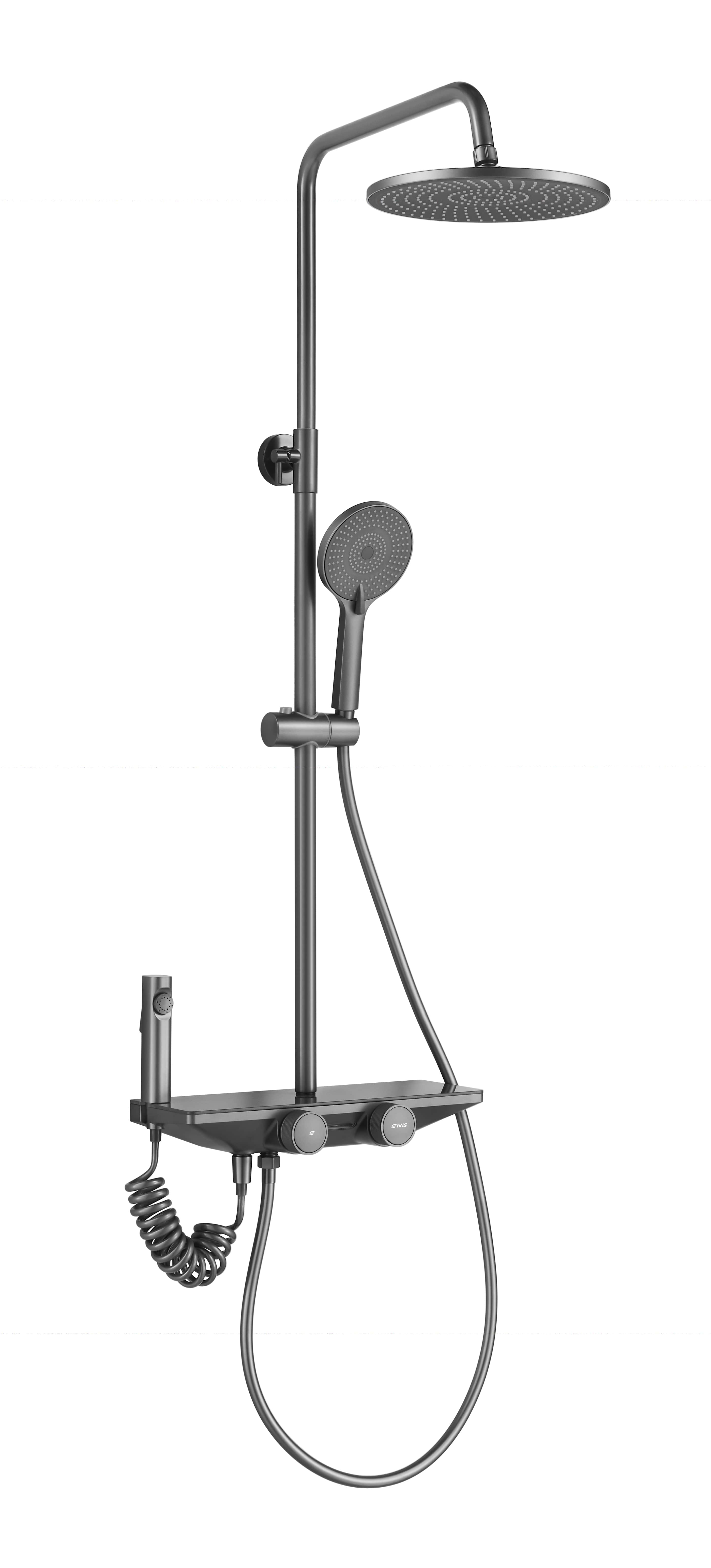 淋浴柱 枪灰 FLYING SWALLOW 飞燕系列 EB-43563002NM Ying