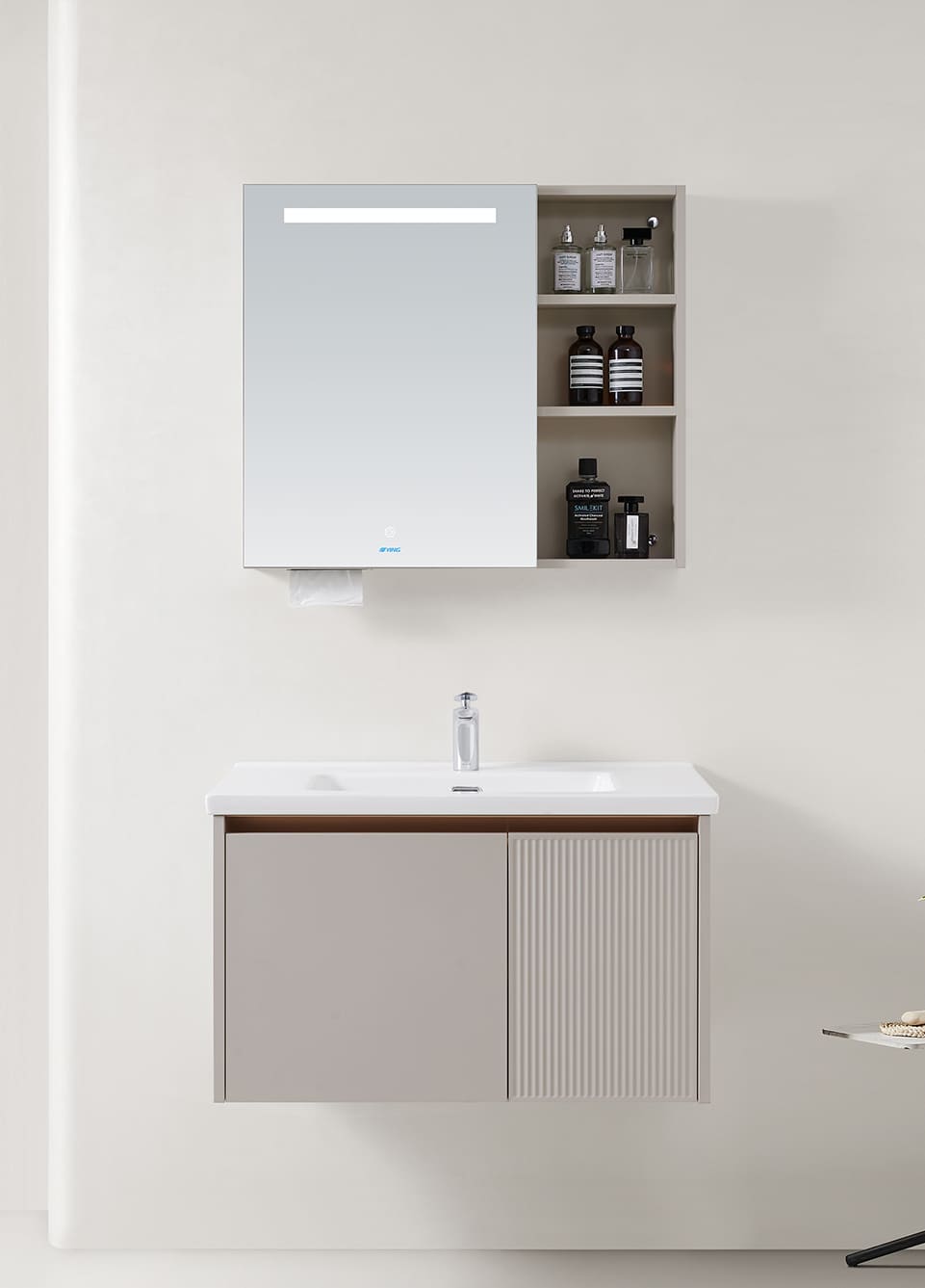 标准浴室柜 白色 GOLDER LOTUS 金芙蓉系列 BF-S050 Ying