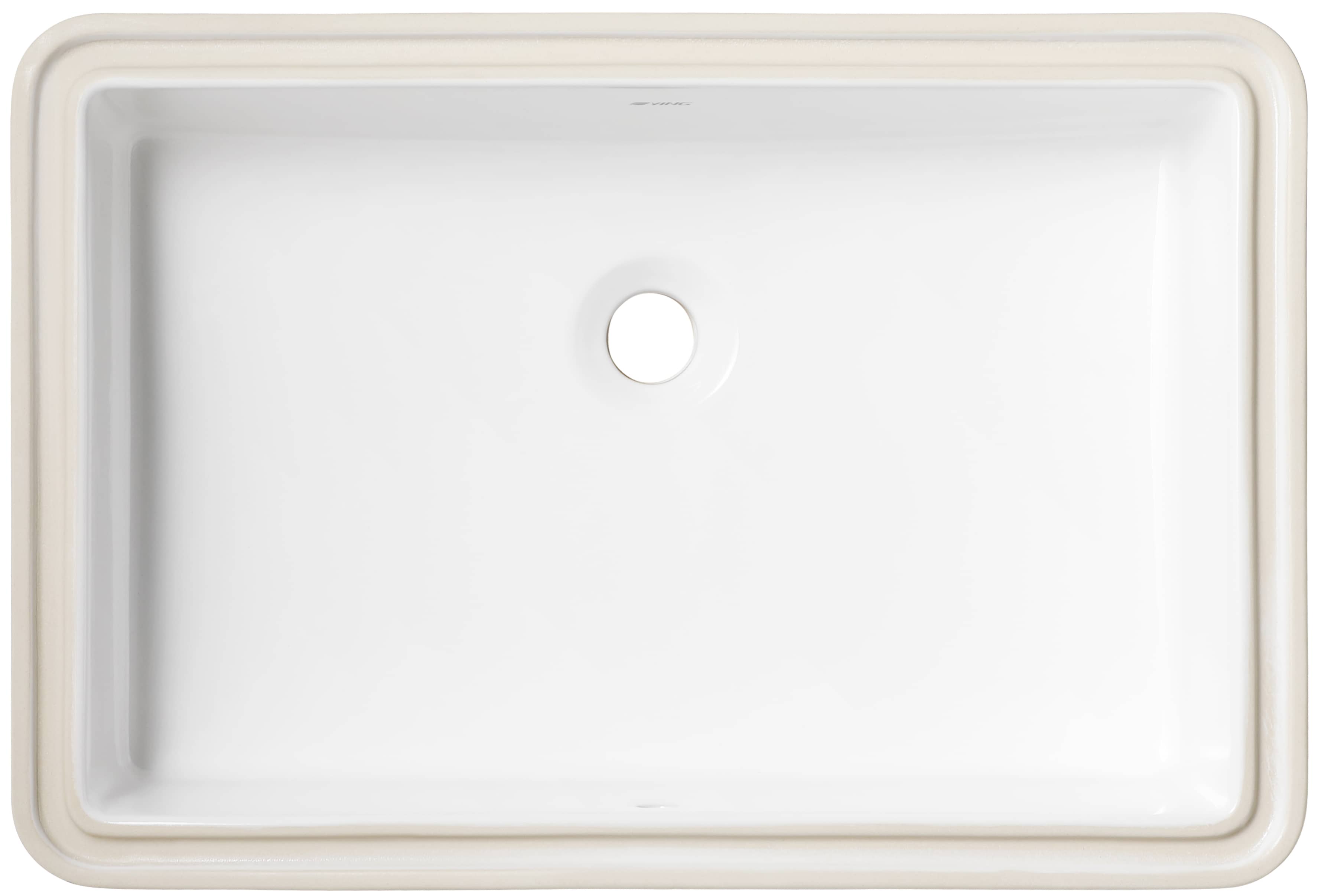 台下盆 白色 陶瓷 LA603 Ying