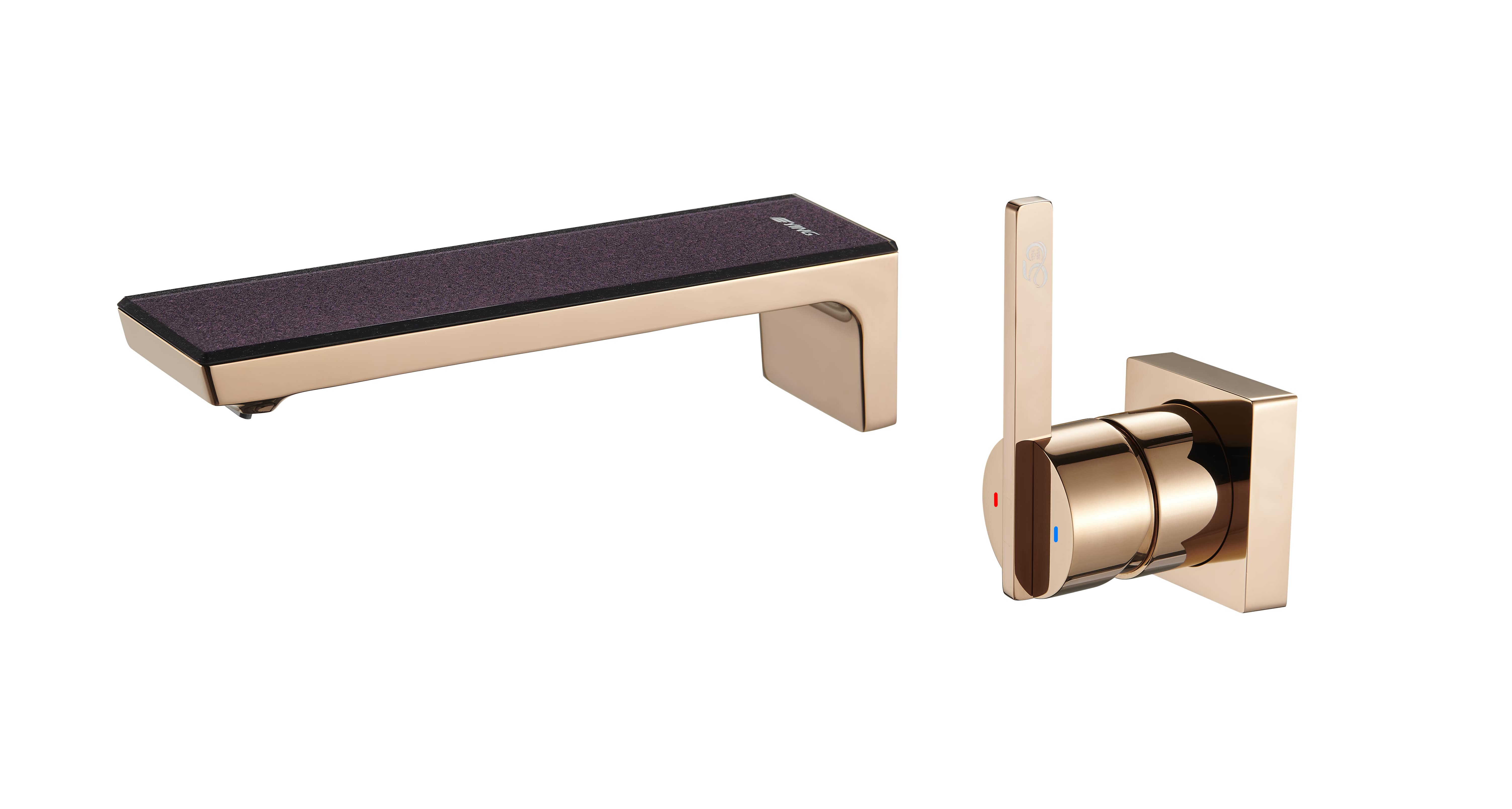 面盆龙头 玫瑰金 WONDER 盛世系列 EF-993023RG Ying