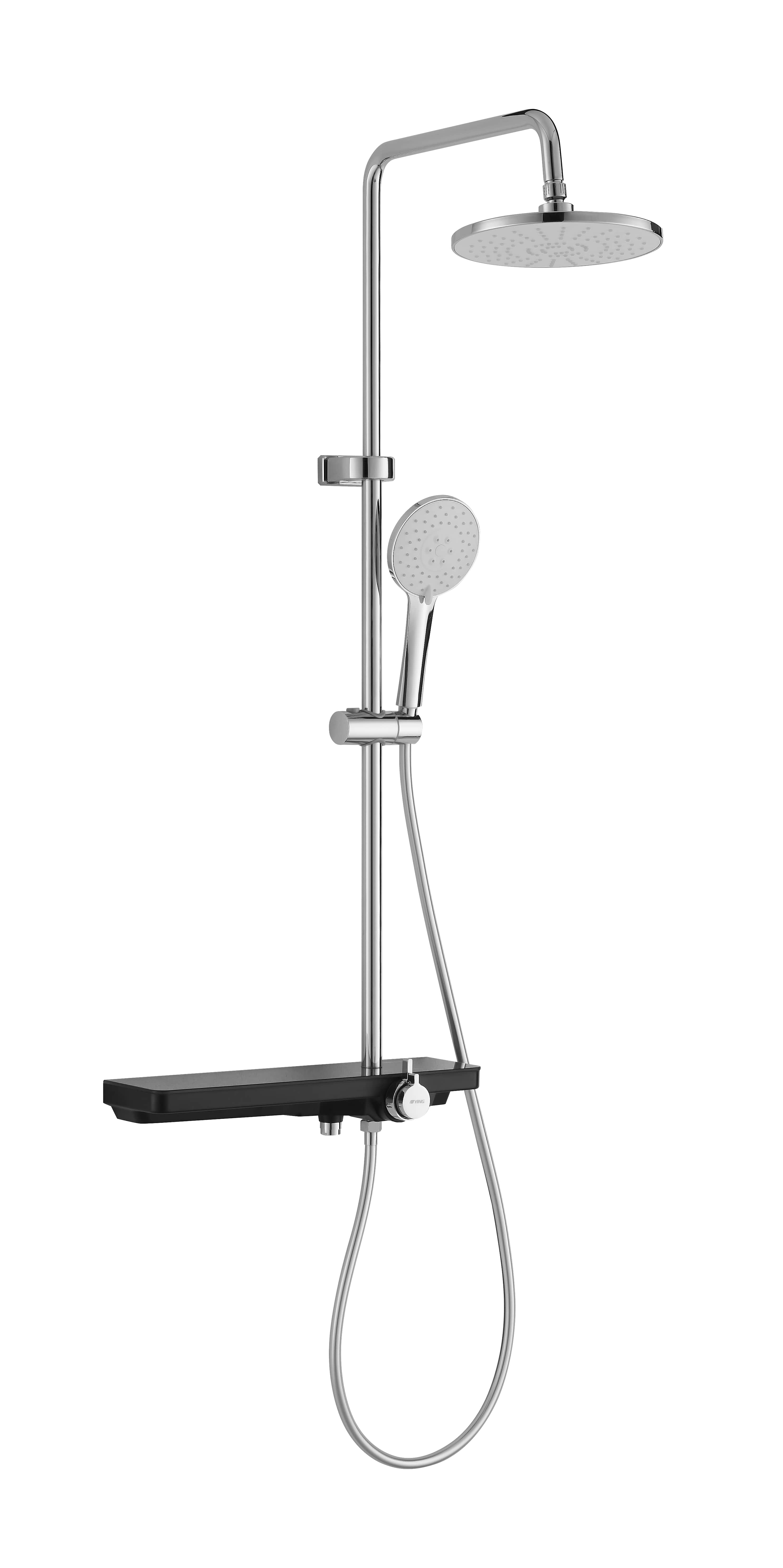 淋浴柱 亮铬色 L系列 EB-13801001 Ying