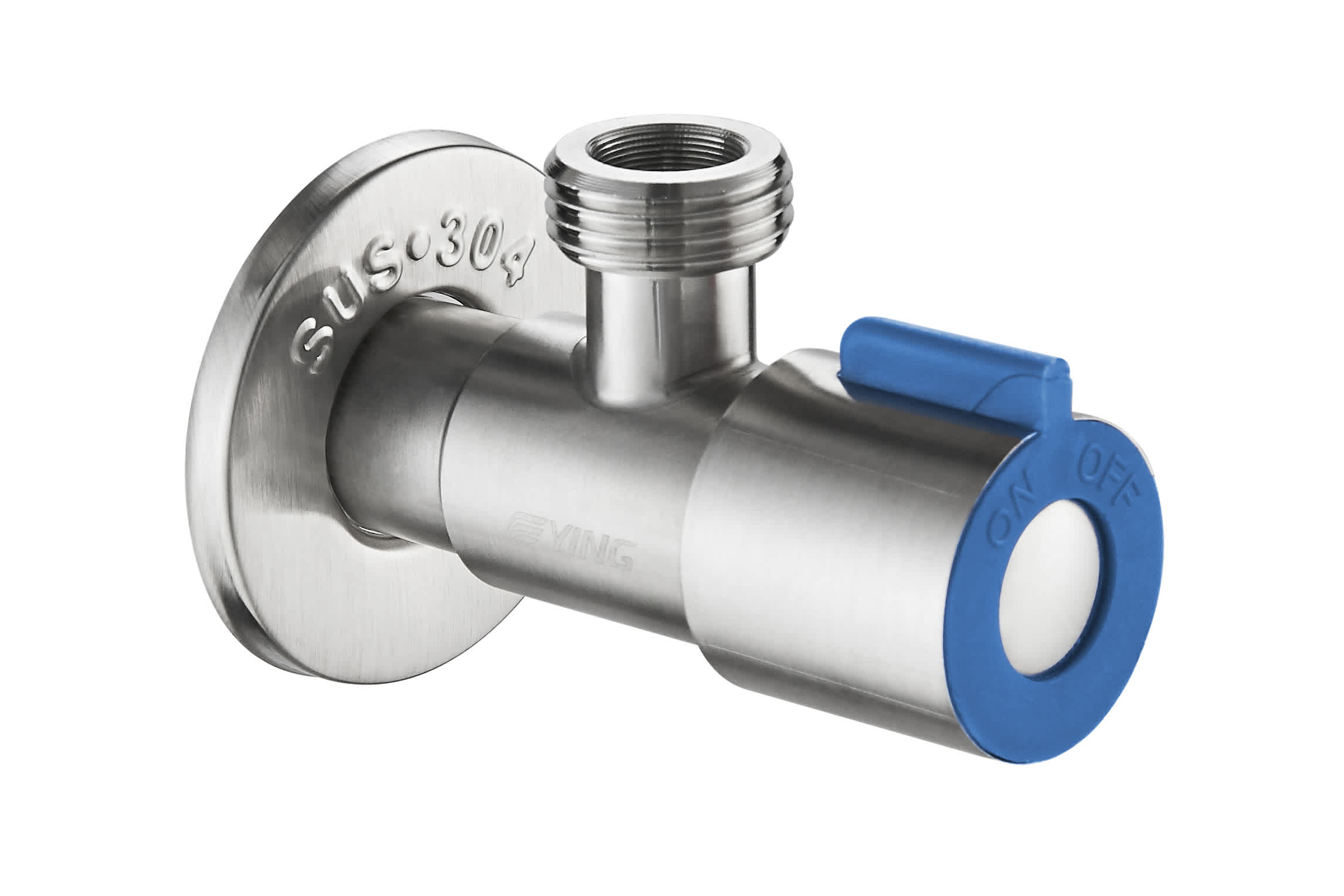 角阀 亮铬色 配件 EC-5011H Ying