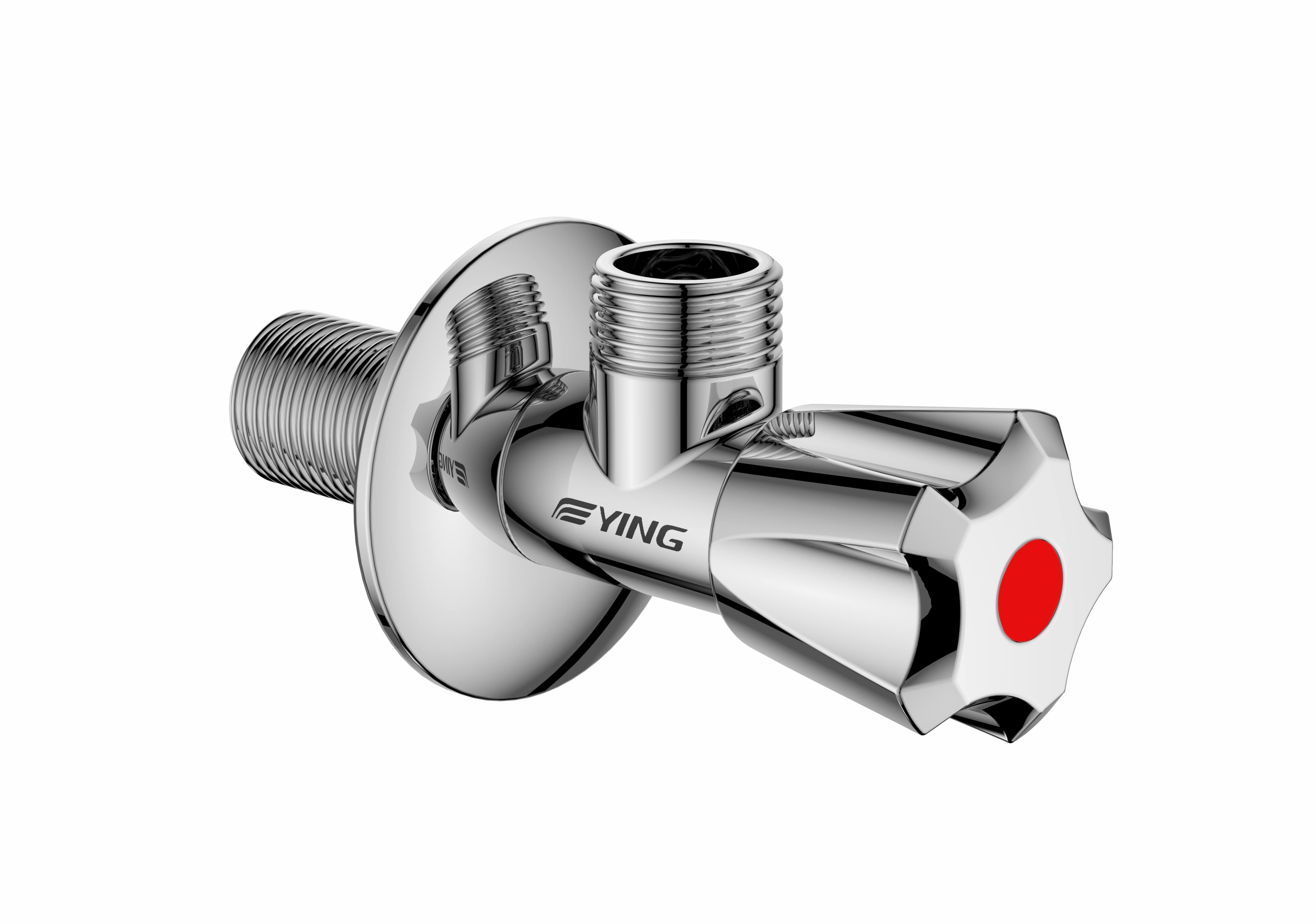 角阀 亮铬色 配件 EC-5017H Ying